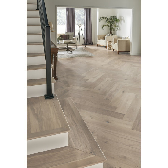 Park City Herringbone - Snowcap Park City Herringbone - Snowcap